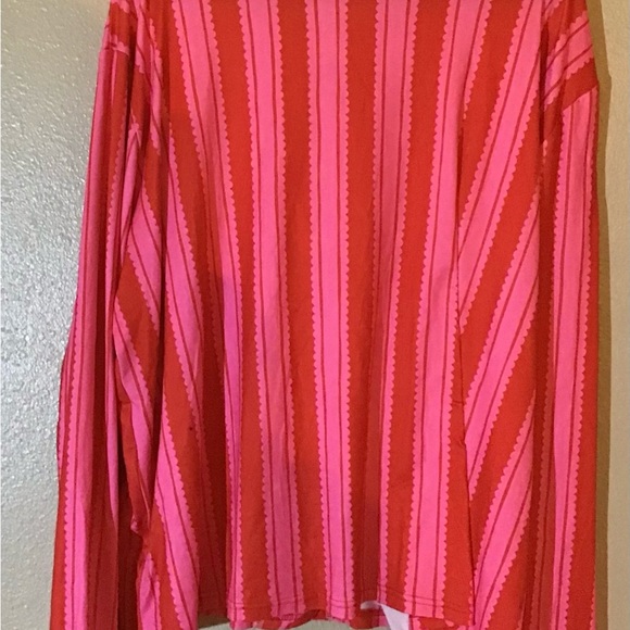 Jess Lea Heartfelt Stripes Ruffle Pajama Set - Picture 4 of 5